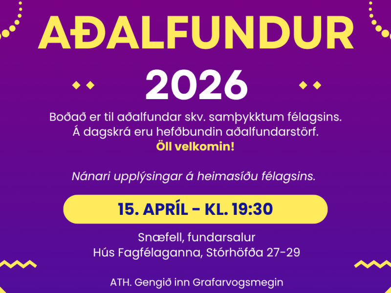 Aðalfundur 2026